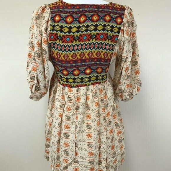 Umgee Free Spirit Boho Tunic Mini Dress - Picture 4 of 6